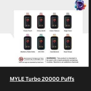 MYLE Turbo 20000 Puff