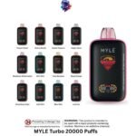 MYLE Turbo 20000 Puffs
