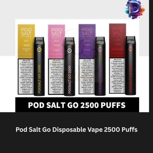 Pod Salt Go Disposable Vape 2500 Puffs