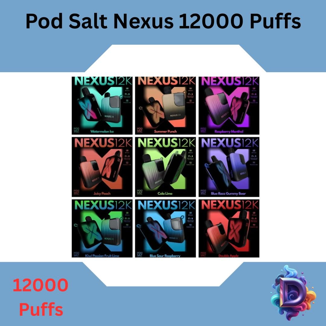 Pod Salt Nexus 12000 Puffs dubai uae Pod Salt Nexus 12000 Puffs
