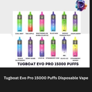 Tugboat Evo Pro 15000 Puffs Disposable