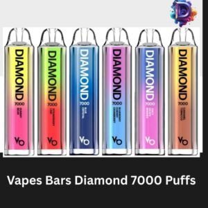 Vapes Bars Diamond 7000 Puffs Disposable Vape