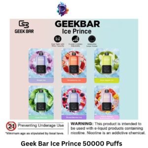 Geek Bar Ice Prince 50000 Puffs Disposable