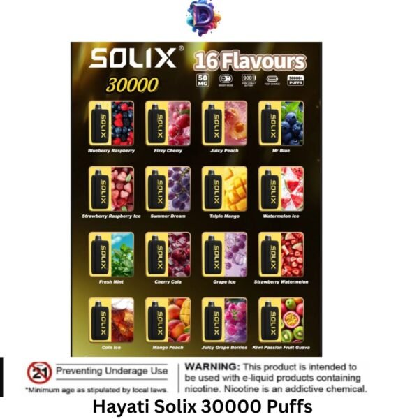 Hayati Solix 30000 Puffs