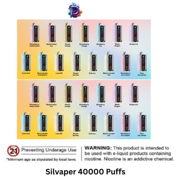 Silvaper 40000 Puffs