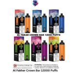 Al Fakher Crown Bar 12000 Puffs Disposable