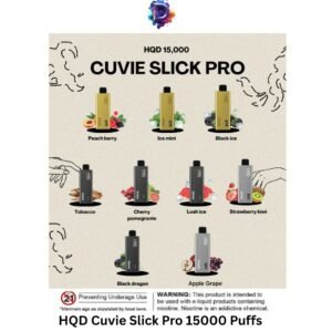 HQD Cuvie Slick Pro 15000 Puffs