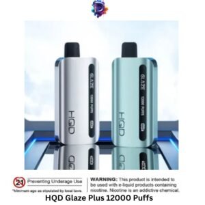 HQD Glaze Plus 12000 Puffs Disposable Vape In UAE