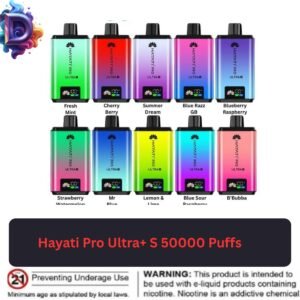 Hayati Pro Ultra+ S 50000 Puffs