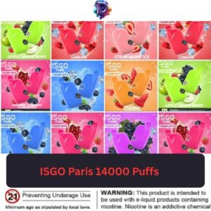ISGO Paris 14000 Puffs
