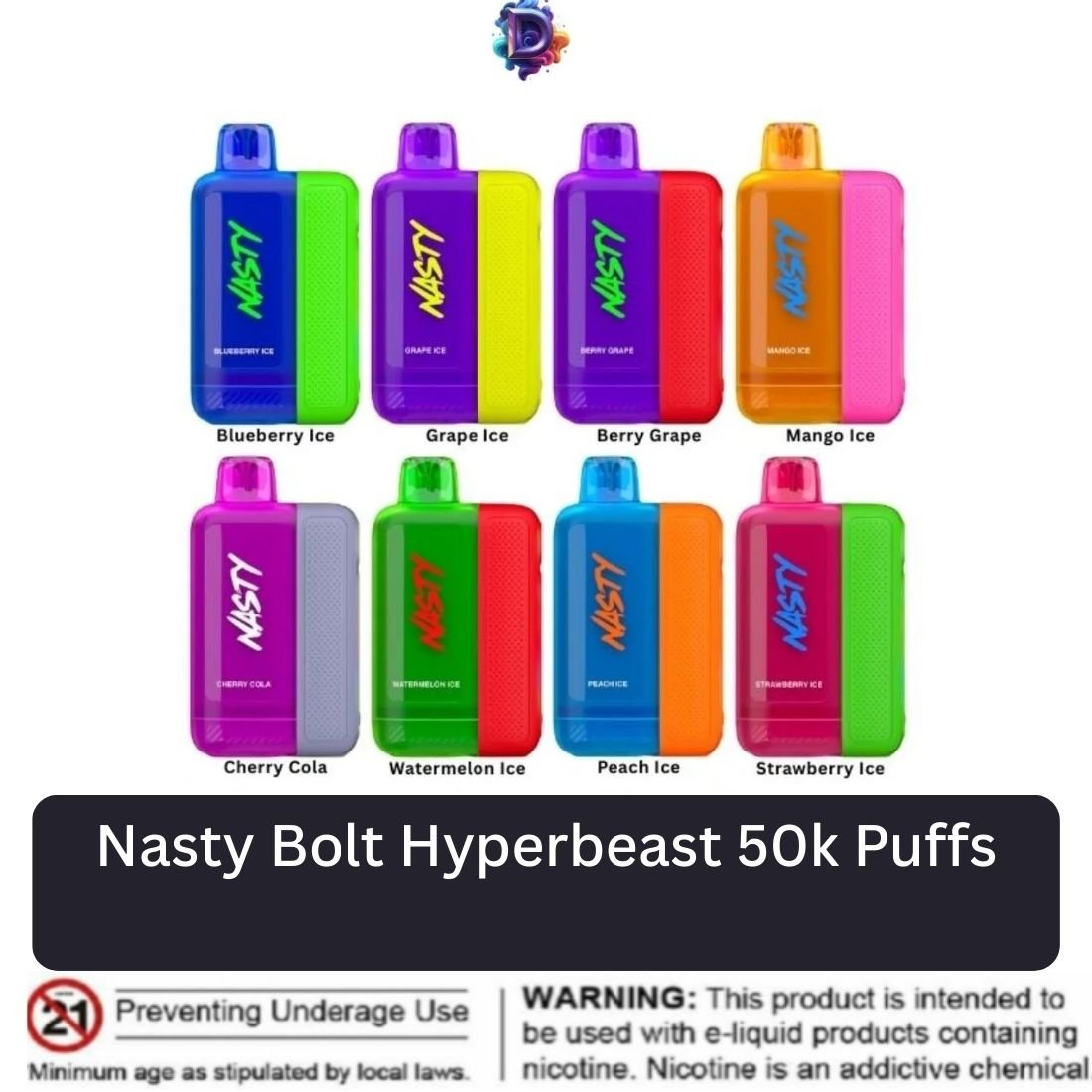 Nasty Bolt Hyperbeast 50k Puffs uae Nasty Bolt Hyperbeast 50k Puffs