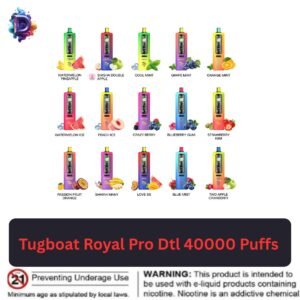 Tugboat Royal Pro Dtl 40000 Puffs