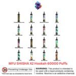 MFU SHISHA X2 Hookah 60000 Puffs