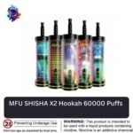 MFU SHISHA X2 Hookah 60000 Puffs uae