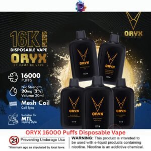 ORYX 16000 Puffs