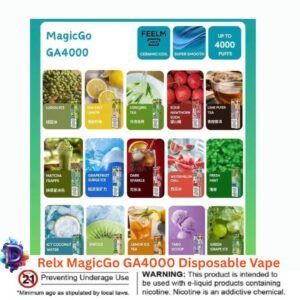Relx MagicGo GA4000 Disposable Vape