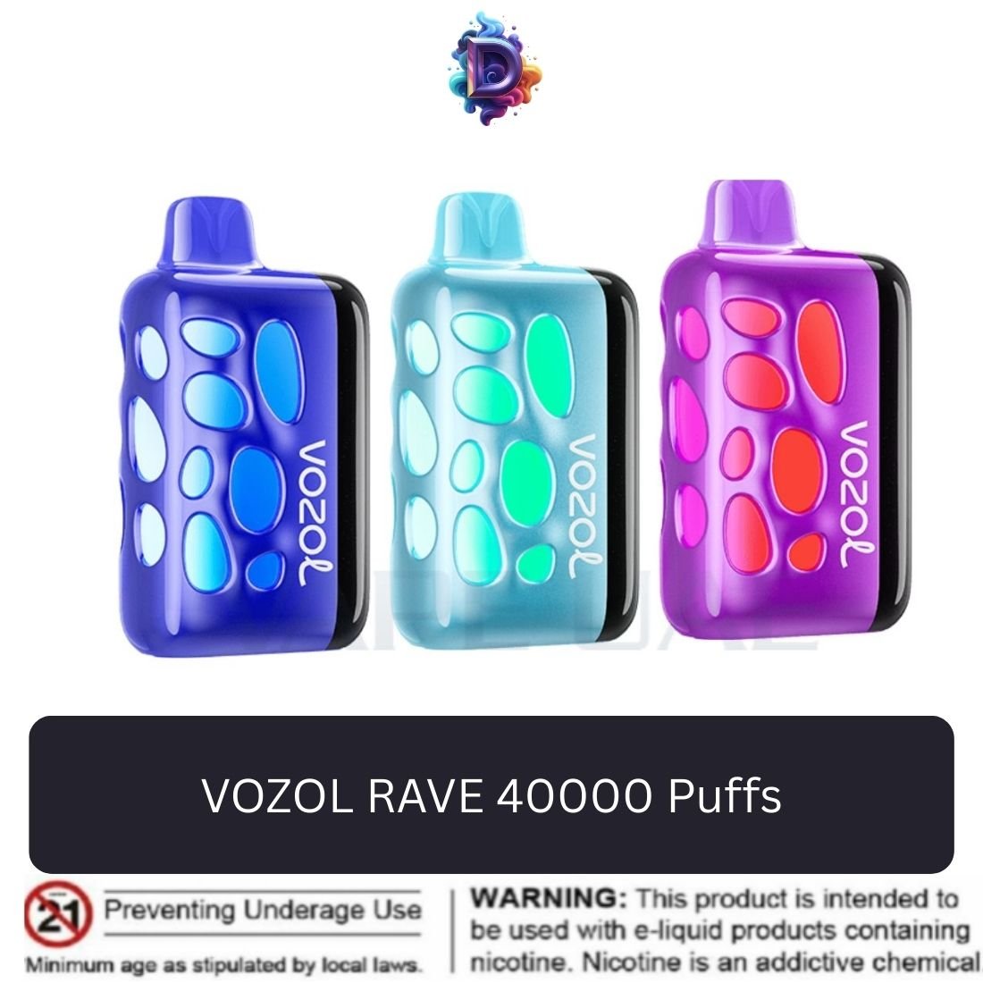 VOZOL RAVE 40000 Puffs uae dubai VOZOL RAVE 40000 Puffs