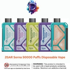 ZGAR Sorna 50000 Puffs Disposable Vape