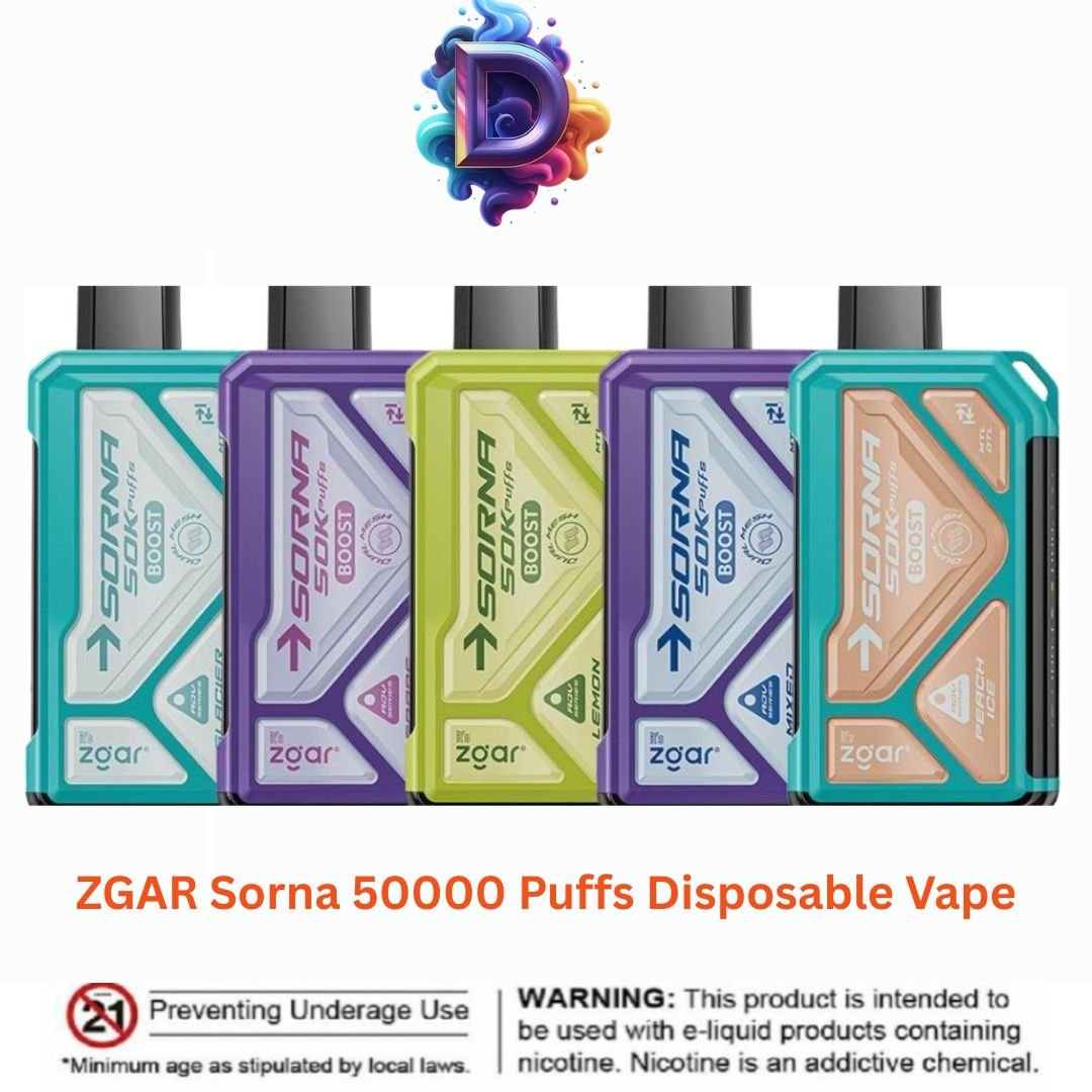 ZGAR Sorna 50000 Puffs Disposable Vape Dubai ZGAR Sorna 50000 Puffs Disposable Vape