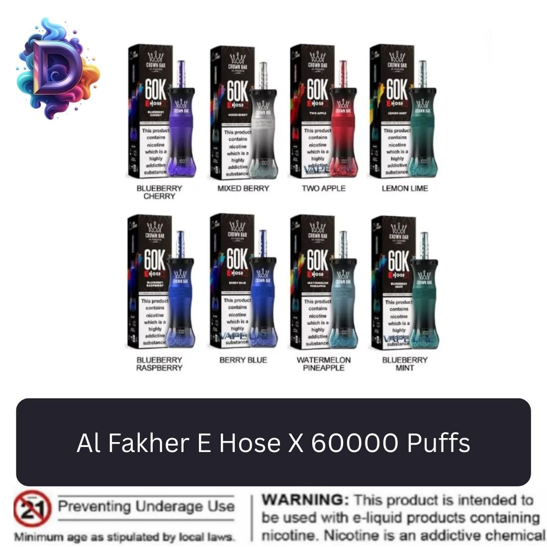 Al Fakher E Hose X 60000 Puff