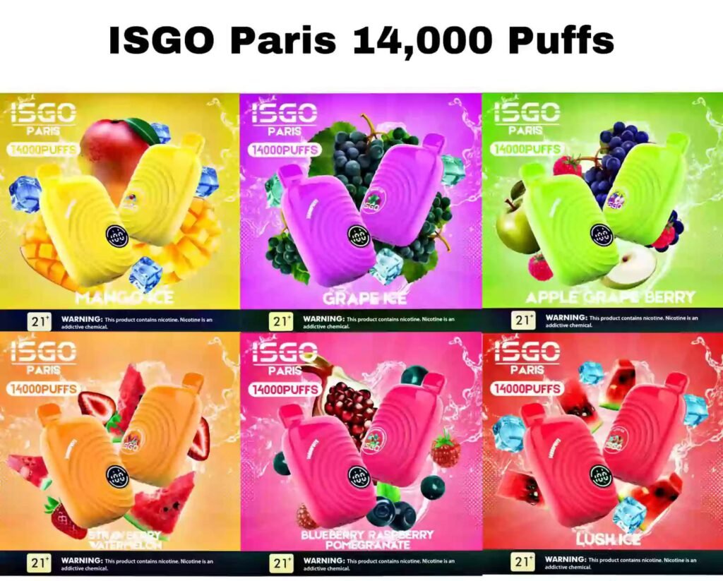 ISGO Paris 14000 Puffs