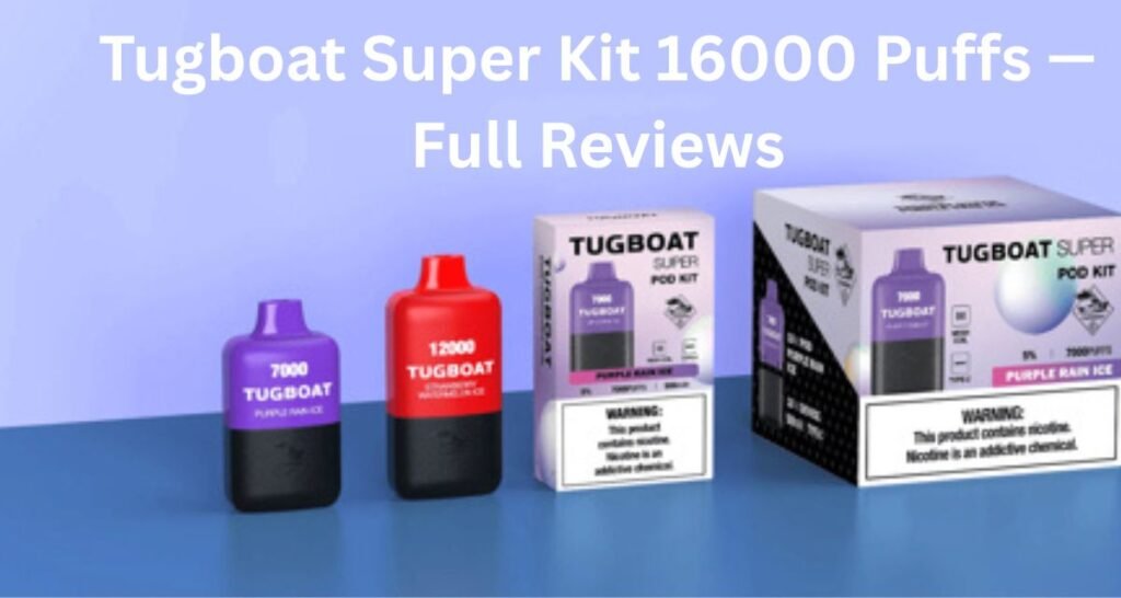 Tugboat Super Kit 16000 Puffs
