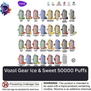 Vozol Gear Ice & Sweet 50000 Puffs