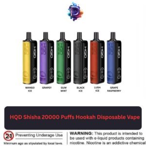 HQD Shisha 20000 Puffs Hookah