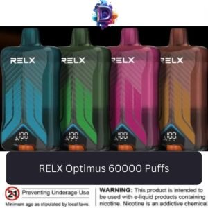 RELX Optimus 60000 Puffs Disposable Vape in Dubai UAE