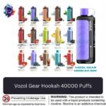 Vozol Gear Hookah 40000 Puffs